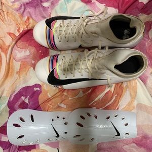 Soccer Cleats and Shin Guards